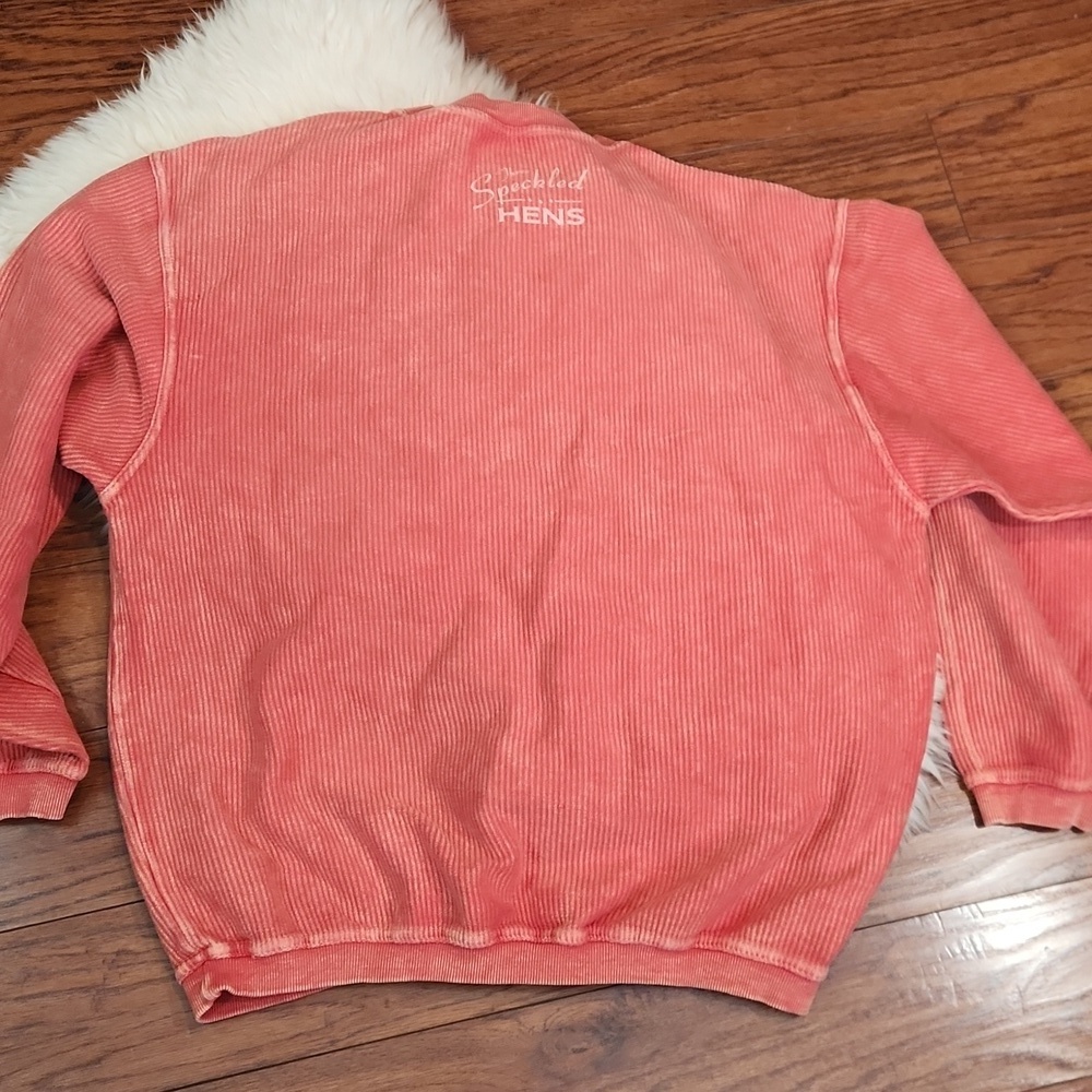 Corded Crew Cotton Crewneck Sweatshirt - Picture 4 of 4